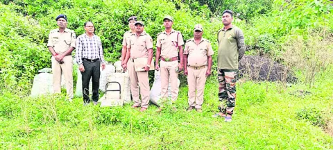 భారీగా గంజాయి స్వాధీనం 