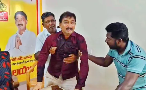 MLA Vemireddy Prashanthi harasses TDP leaders