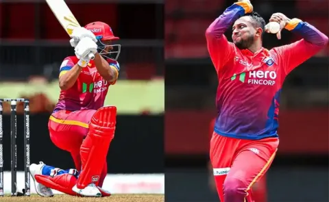 Shakib Al Hasan Shakes Up Global T20 League With 58 Not Out And 4 Wicket Haul6
