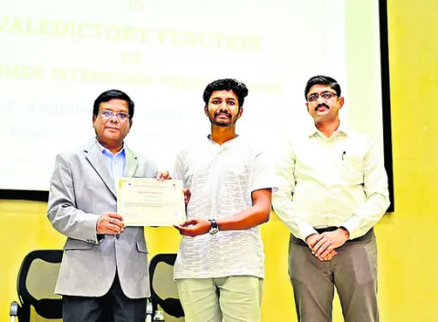 ముగిసిన సమ్మర్‌ ఇంటర్న్‌షిప్‌
