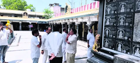 ఆలయ మరమ్మతులకు అంచనాలు 