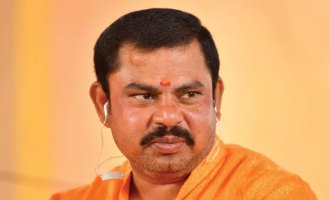BJP accepts Hyderabad’s Goshamahal MLA Raja Singh  resignation 