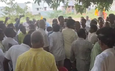 Tension At Suparipalana Toliadugu Tirupati District