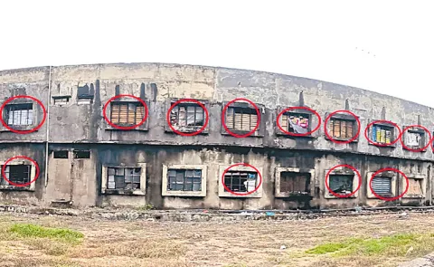 Adilabad Govt school boys hostel dilapidated
