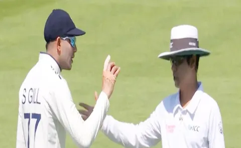Most Bizarre Decision: Gill Team India Lambasted for ball change Controversy5