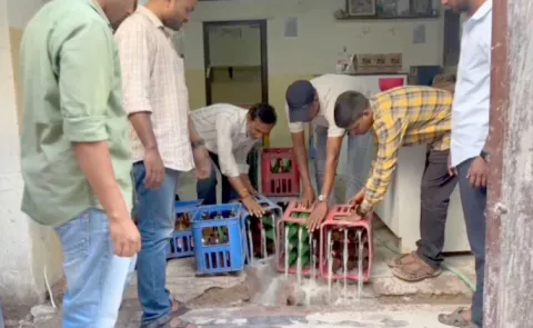 Excise Task Force Police Raids On Toddy Compounds In Hyderabad