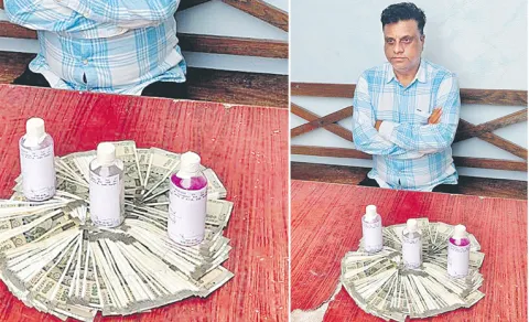Panchayat Raj AE Caught by ACB Taking ₹90,000 Bribe