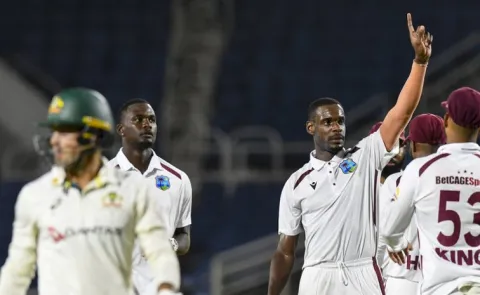 Australia All Out For 225 Vs West Indies In 3rd Test