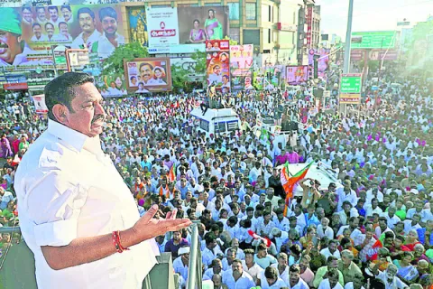 24 నుంచి పళణి  మలి విడత పర్యటన 