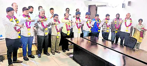 వాణిజ్య పన్నుల శాఖ ఉద్యోగుల సంఘం ఎన్నిక 