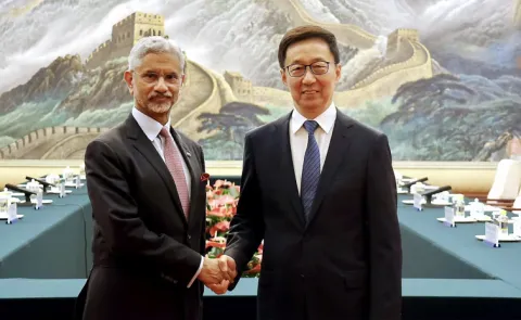 Jaishankar Meets Chinese Vice President