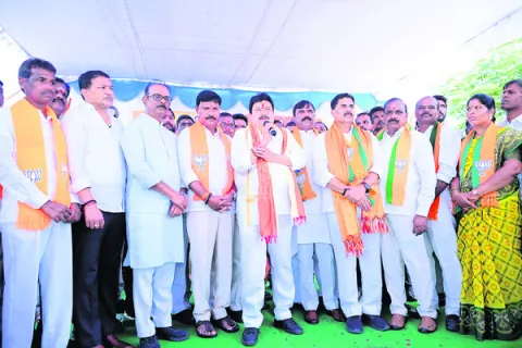 బీజేపీతోనే తెలంగాణలో స్వర్ణయుగం