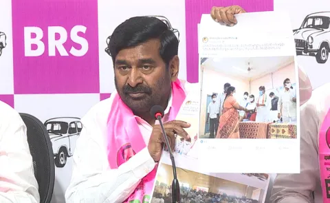 BRS Jagadish Reddy Alleges Revanth CBN Dosti on Irrigation