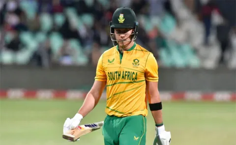 Dewald Brevis Wins Maiden Player Of The Match Award For South Africa As They Thump Zimbabwe In Tri Series Opener