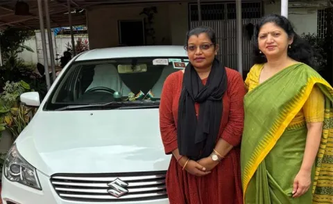 Sandhya Majhi breaks gender barrier as Odishas first Woman Govt Driver