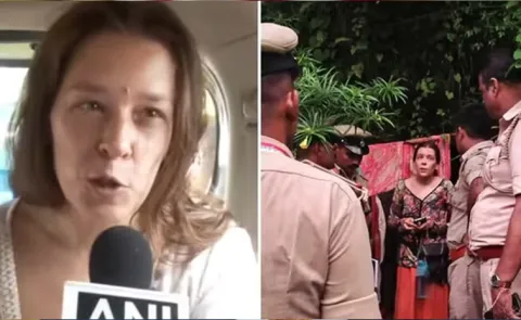 Russian Woman Cave Gokarna Children we were not Dying
