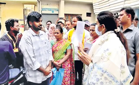 Kadapa MLA Madhavi Reddy Over Action On VRO and YSRCP Corporator 