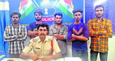 ఆర్కే 5 గనిలో దొంగల బీభత్సం