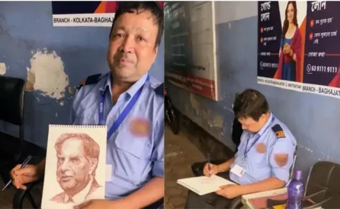 Bengal Security Guard Talent Goes Viral15