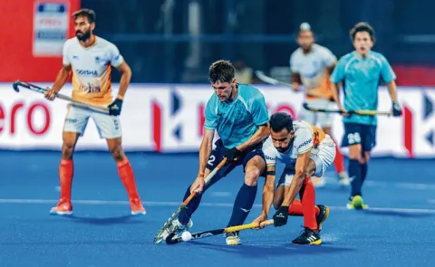 India A Men’s Hockey Team Loses A Close Match Against England