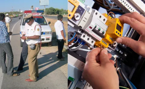 Electrician took Revenge on the Police in the Electrifying way12