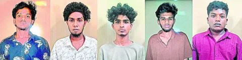 ఐదుగురిపై గూండా చట్టం నమోదు 