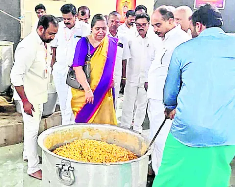 శ్రీవారి దేవస్థానంలో తనిఖీలు 