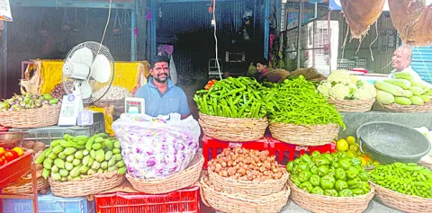 కూరగాయల ధరలు ౖపైపెకి