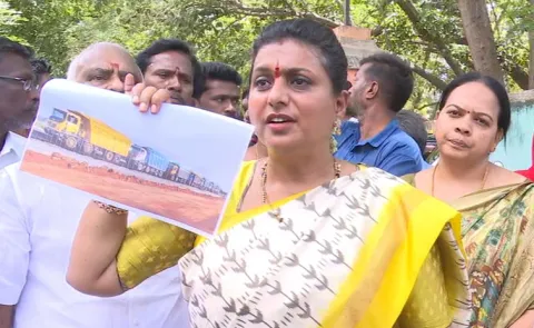 Rk Roja Comments On Nagari Mla Bhanu Prakash