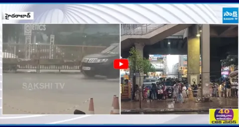 Heavy Rain in Hyderabad and Vijayawada 3