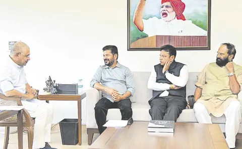 Revanth Reddy appeals to Union Minister Ashwini Vaishnav