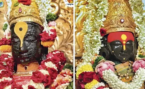 Asadam jatara Shri Vitthal Rukmini Mandir record income in Maharashtra