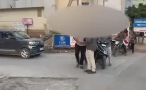 86 Persons Held By Eagle Team Decoy In Gachibowli Hyderabad