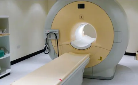 Man sucked into MRI  machine after entering room wearing metal chain