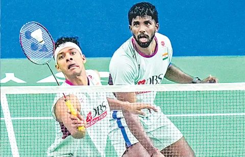 Satwiksairaj and Chirag Shetty lose in Japan Open