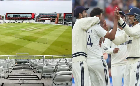 India Cricket Teams records at Old Trafford, Manchester