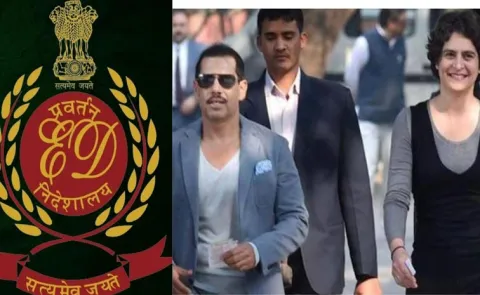 ED files chargesheet against Robert Vadra in Haryana land deal case