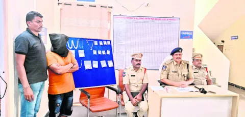 చోరీలకు పాల్పడుతున్న దొంగ అరెస్ట్‌