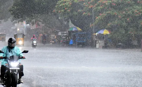 Heavy Rain In Many Parts Of Hyderabad