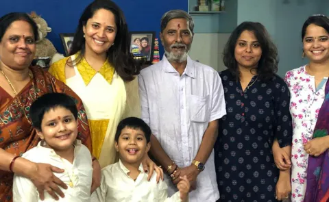 Anasuya Bharadwaj Comments On Her Father