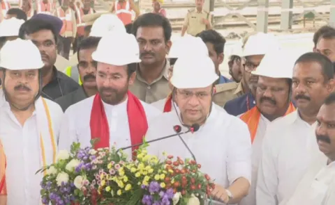 Union Minister Ashwini Vishnav On Khajipet Railway Works