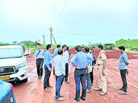 ఆర్సెలర్‌ మిట్టల్‌ స్టీల్‌ కంపెనీ ప్రతినిధుల పర్యటన 