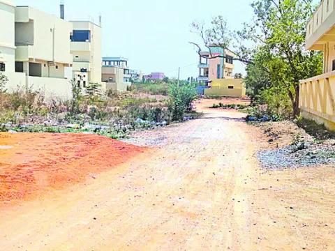 ● మట్టిరోడ్లే దిక్కు.. పట్టని వీధి దీపాలు 

