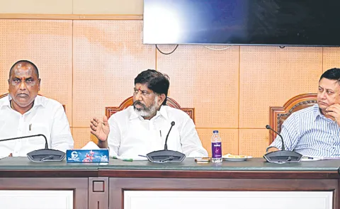 Bhatti Vikramarka conducted a review on welfare hostels