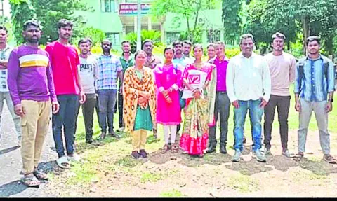 హోంగార్డు అభ్యర్థుల నిరసన