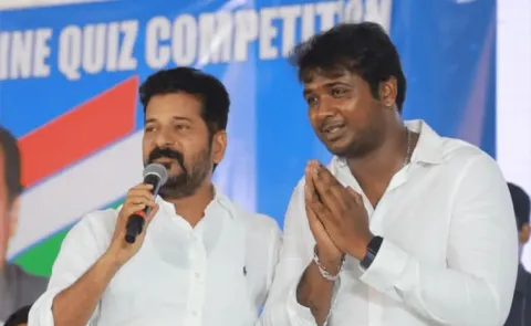 సీఎం రేవంత్‌ రెడ్డితో సింగర్‌ రాహుల్‌ సిప్లిగంజ్‌ (ఫైల్‌ ఫోటో)