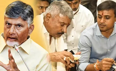 How Chandrababu Nara Lokesh Target Peddireddy Family1