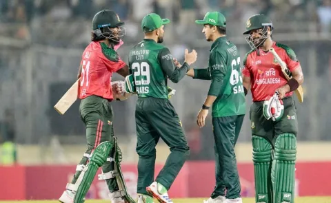 BAN vs PAK 1st T20I: Parvez Fifty Bangladesh Beat Pakistan By 7 Wickets6