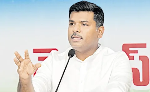 Gudivada Amarnath Fire on Chandrababu