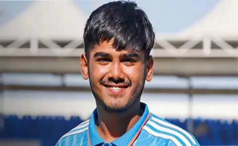 ENGU19 VS INDU19 2ND YOUTH TEST: AYUSH MHATRE MISS CENTURY, VIHAAN MALHOTRA COMPLETES8